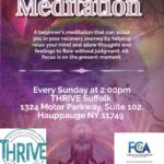 Guided Meditation Flyer Sun 2pm