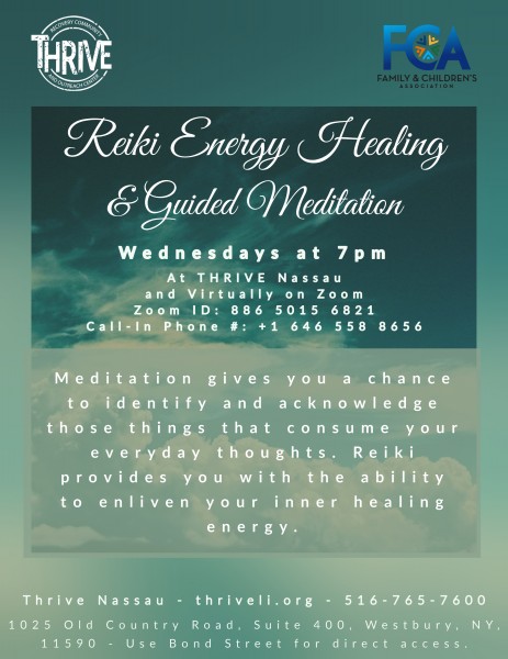 Reiki And Guided Meditation Wednesdays