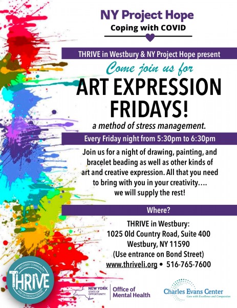 Thrive Art Expression Fridays 530pm 1