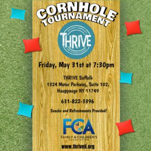Cornhole Tournament May 31st 730 Flyer