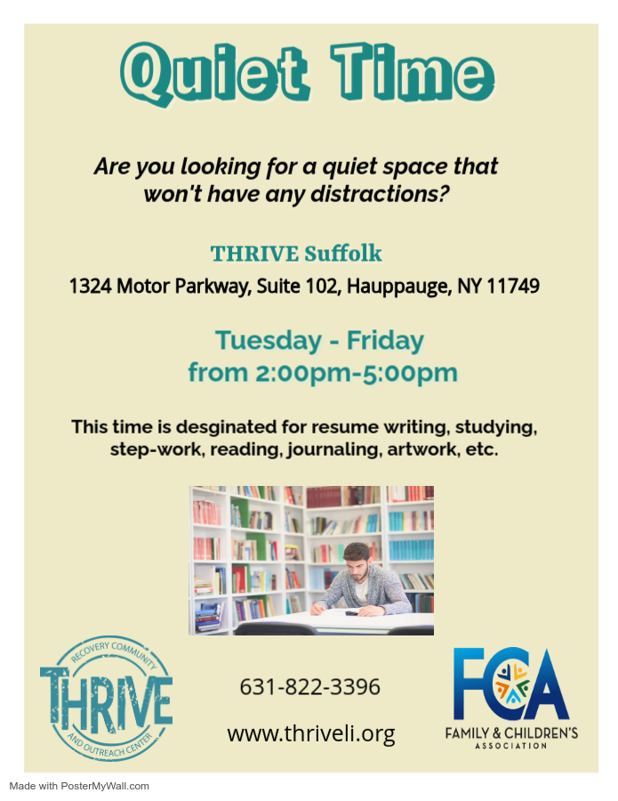 Quiet Time Suffolk Flyer 2 5