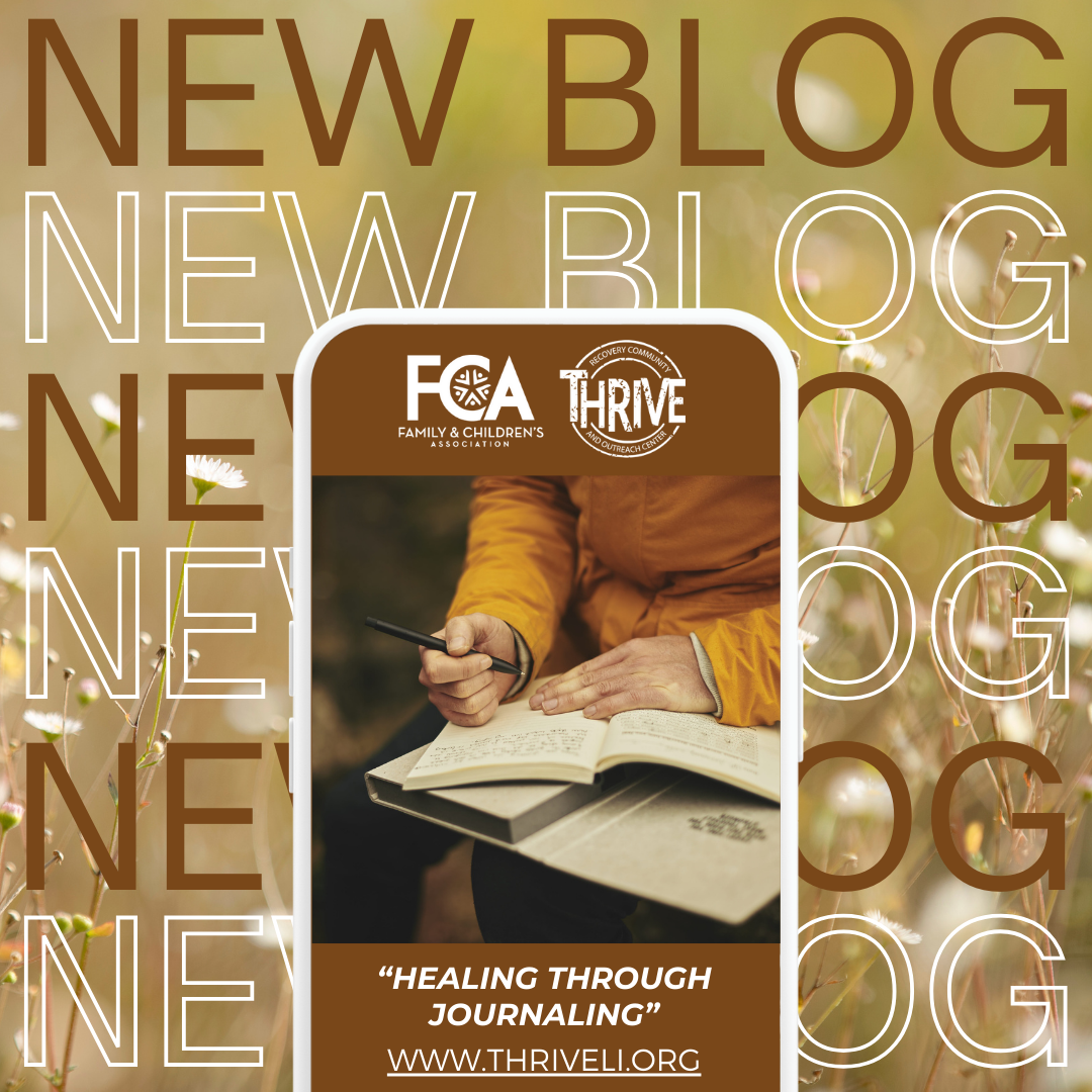 Thrive Blog Social Graphic Healing Through Journaling