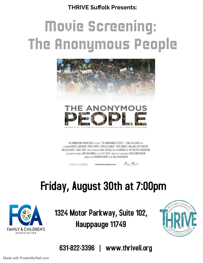 Movie The Anonymous People 8.30.24