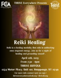 Reiki Healing At Thrive Suffolk April 11th