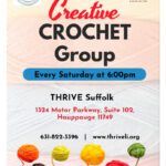 Crochet Group Saturdays 6pm August