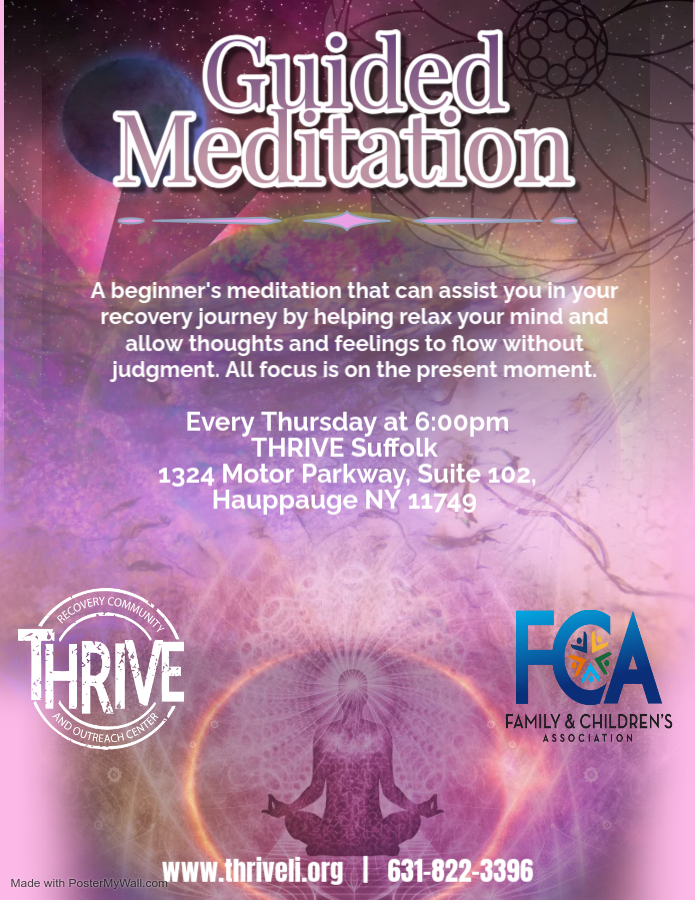 Guided Meditation Thurs 6pm