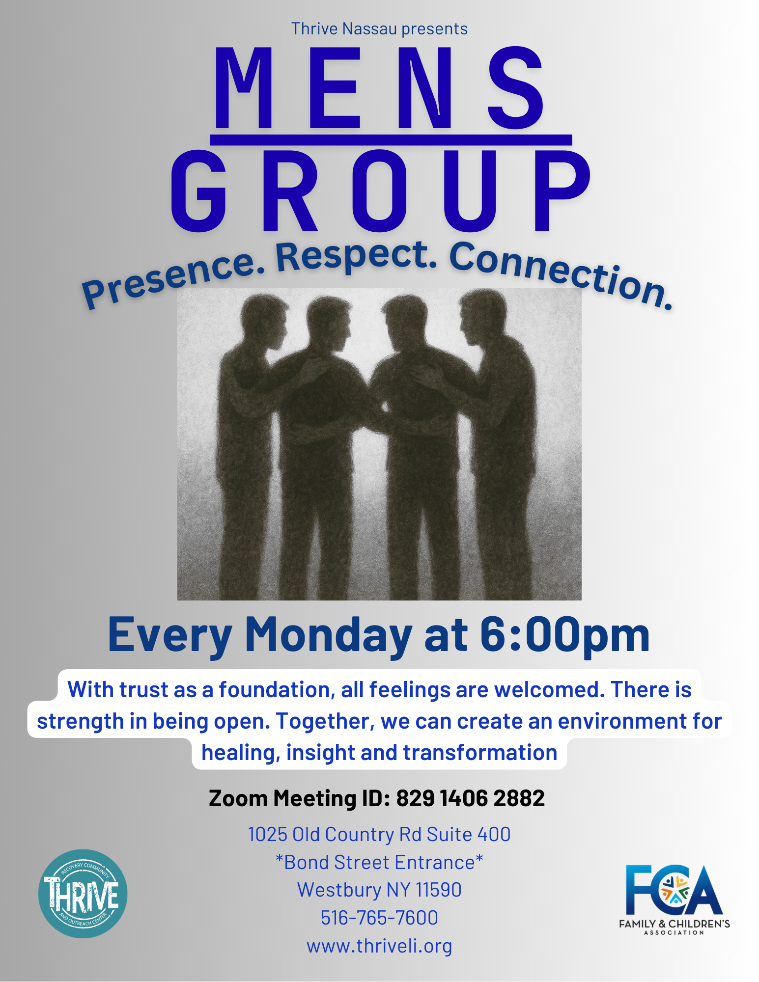 Thrive Nassau Mens Group Hybrid Flyer
