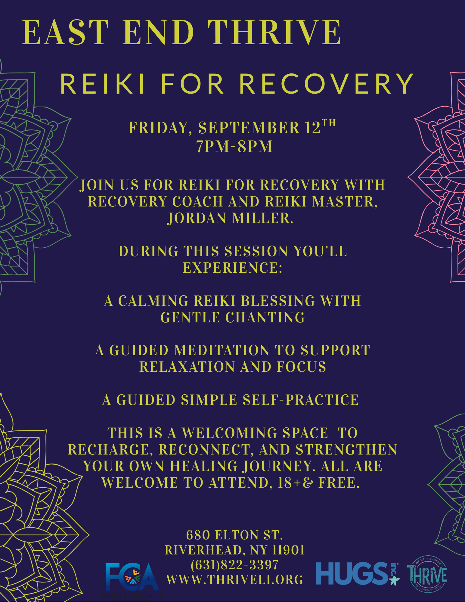 Reiki For Recovery