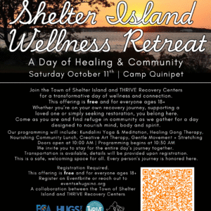East End:shelter Island Wellness Retreat