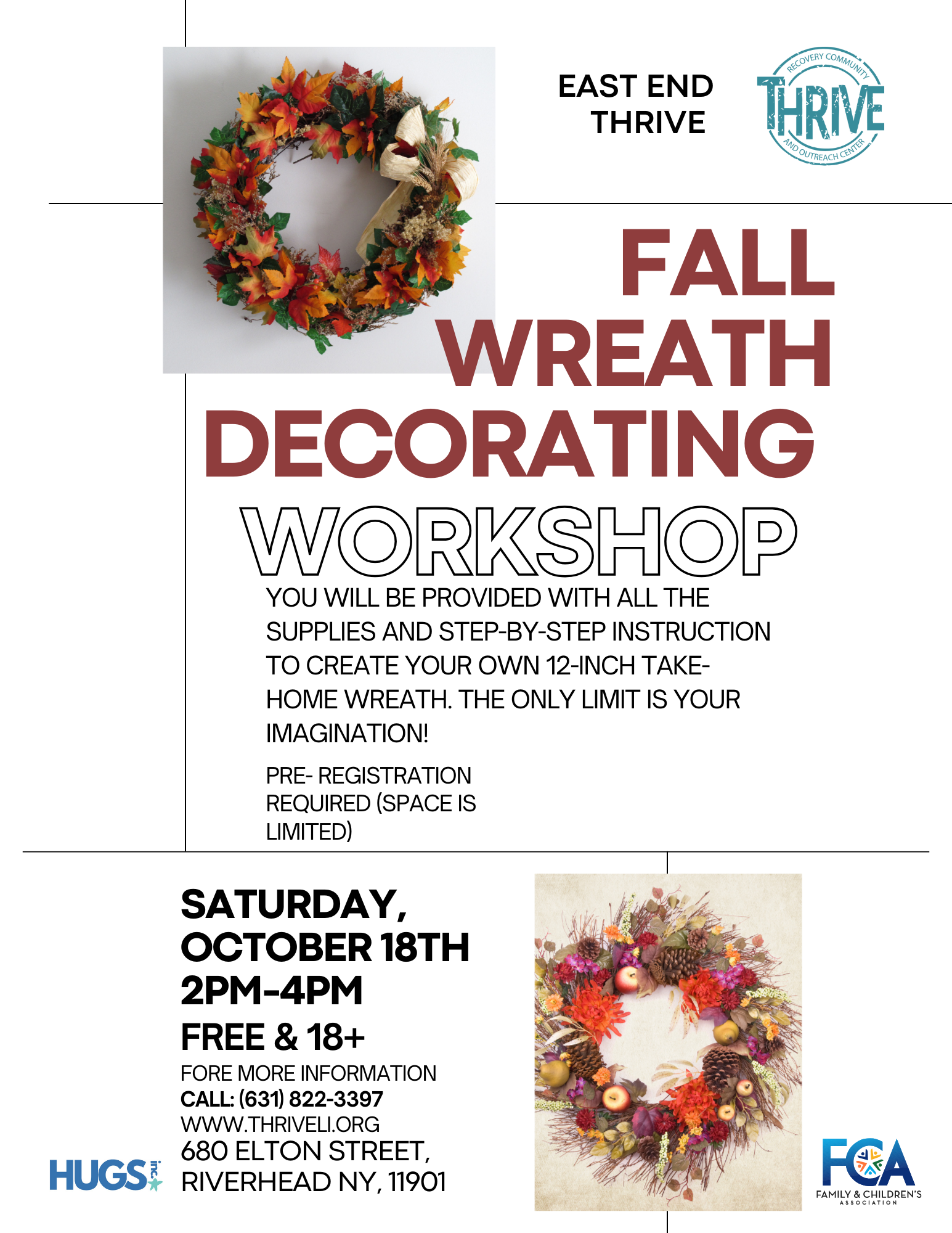 Fall Wreath Decorating