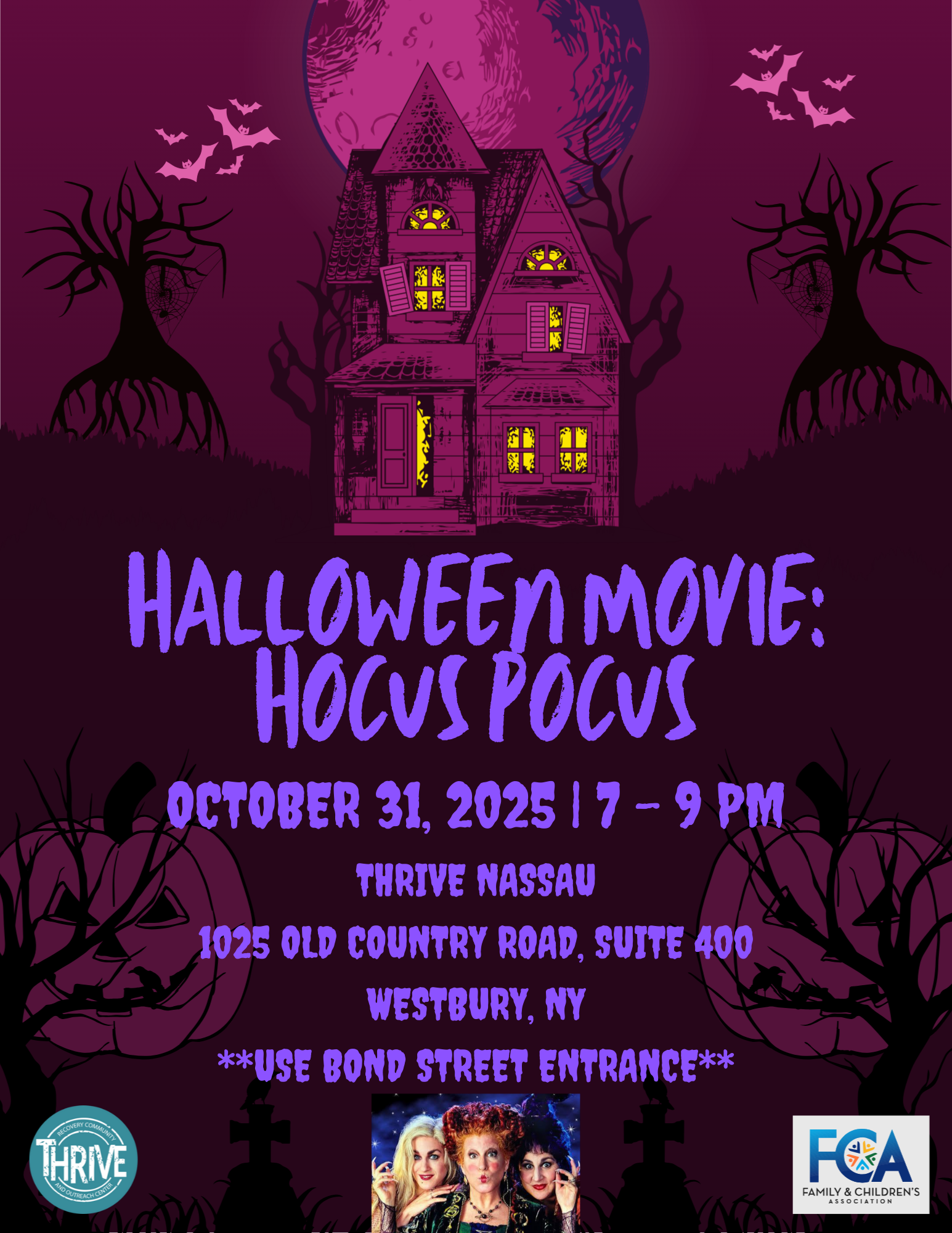 Halloween Movie Hocus Pocus 10.31.2025
