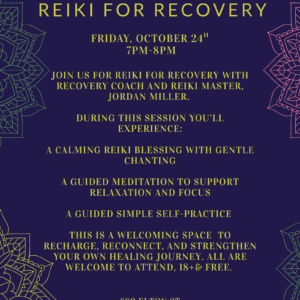 Reiki For Recovery