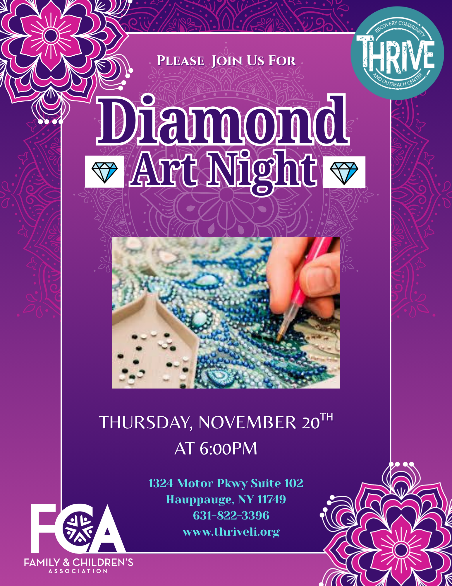Diamond Art Night Nov 20