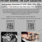 Pottery Flyer Nov 5 And Nov 19
