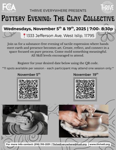 Pottery Flyer Nov 5 And Nov 19