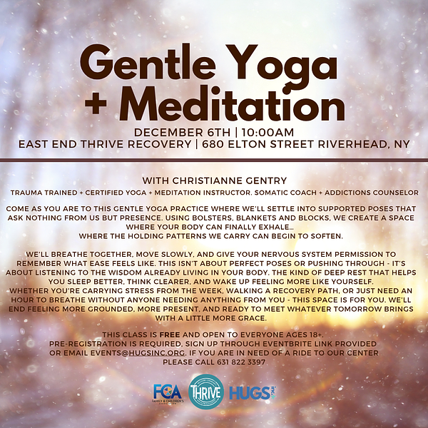 Gentle Yoga & Meditation