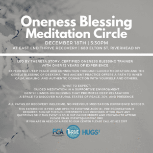 Oneness Blessing Meditation Circle