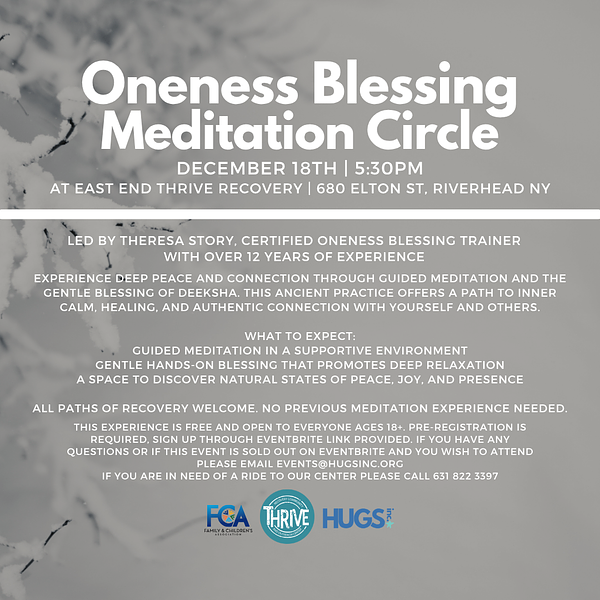 Oneness Blessing Meditation Circle