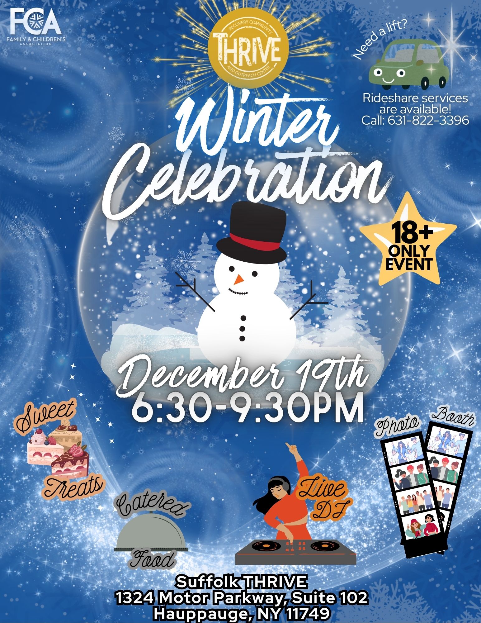 Thrive Recovery Centers Winter Celebration 2025
