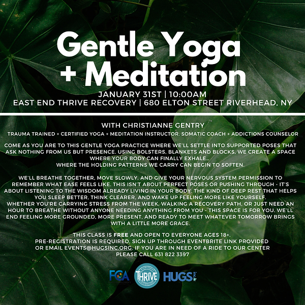 Gentle Yoga + Meditation
