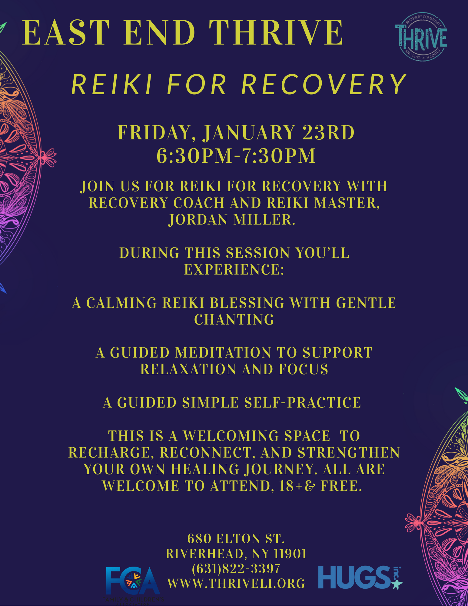 Reiki For Recovery