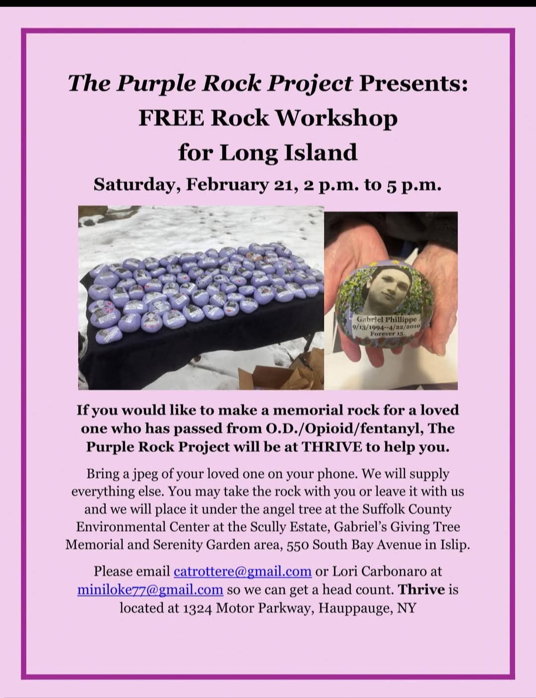 The Purple Rock Project 2.21.26