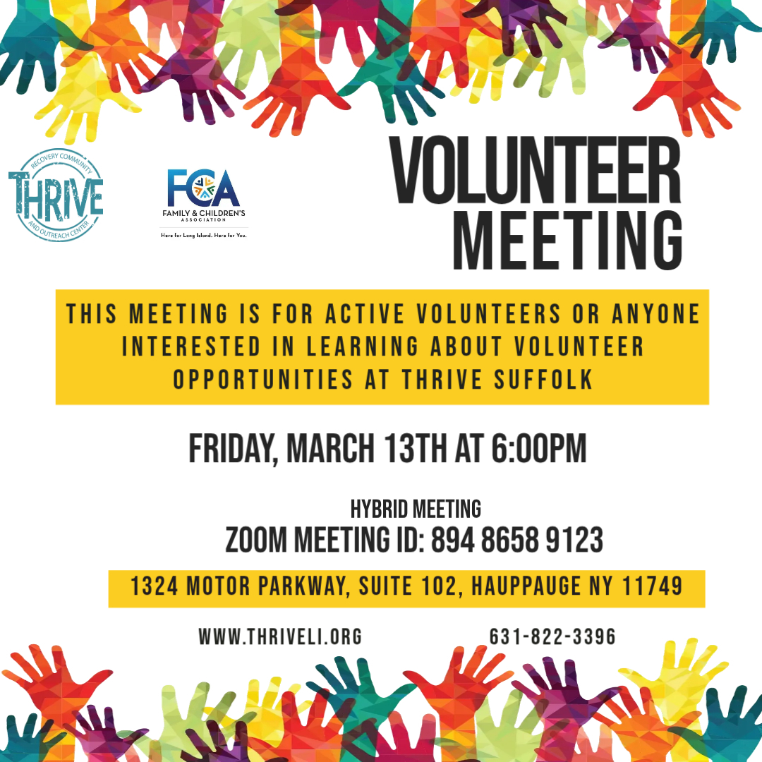 Volunteer Mtg March 2026