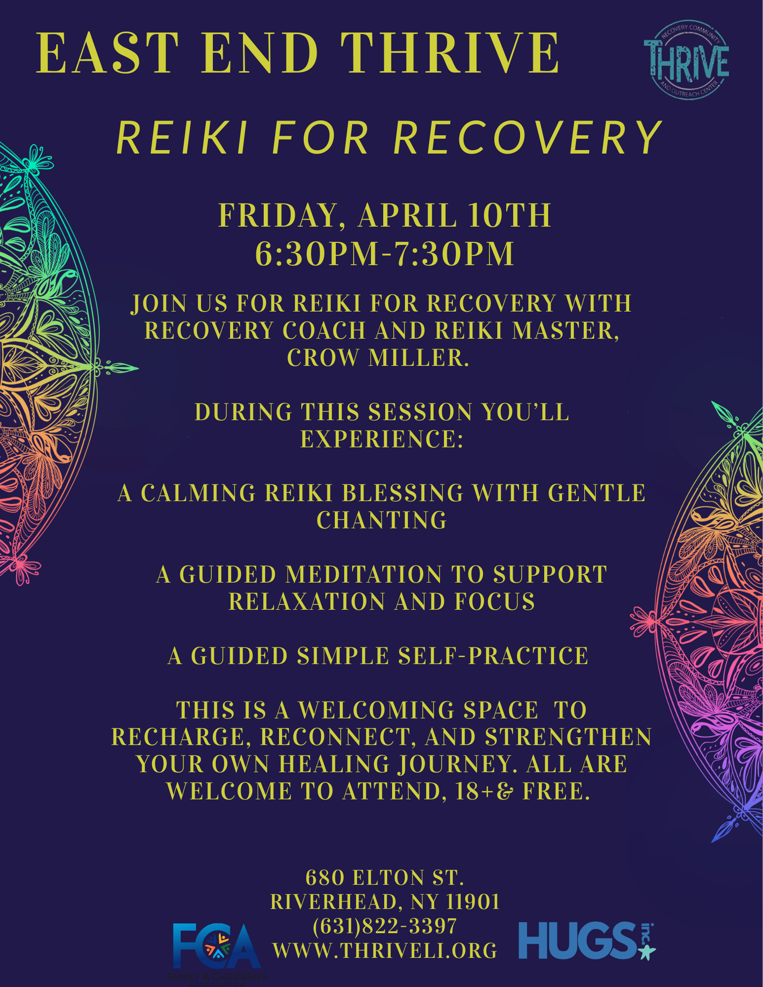 Reiki For Recovery